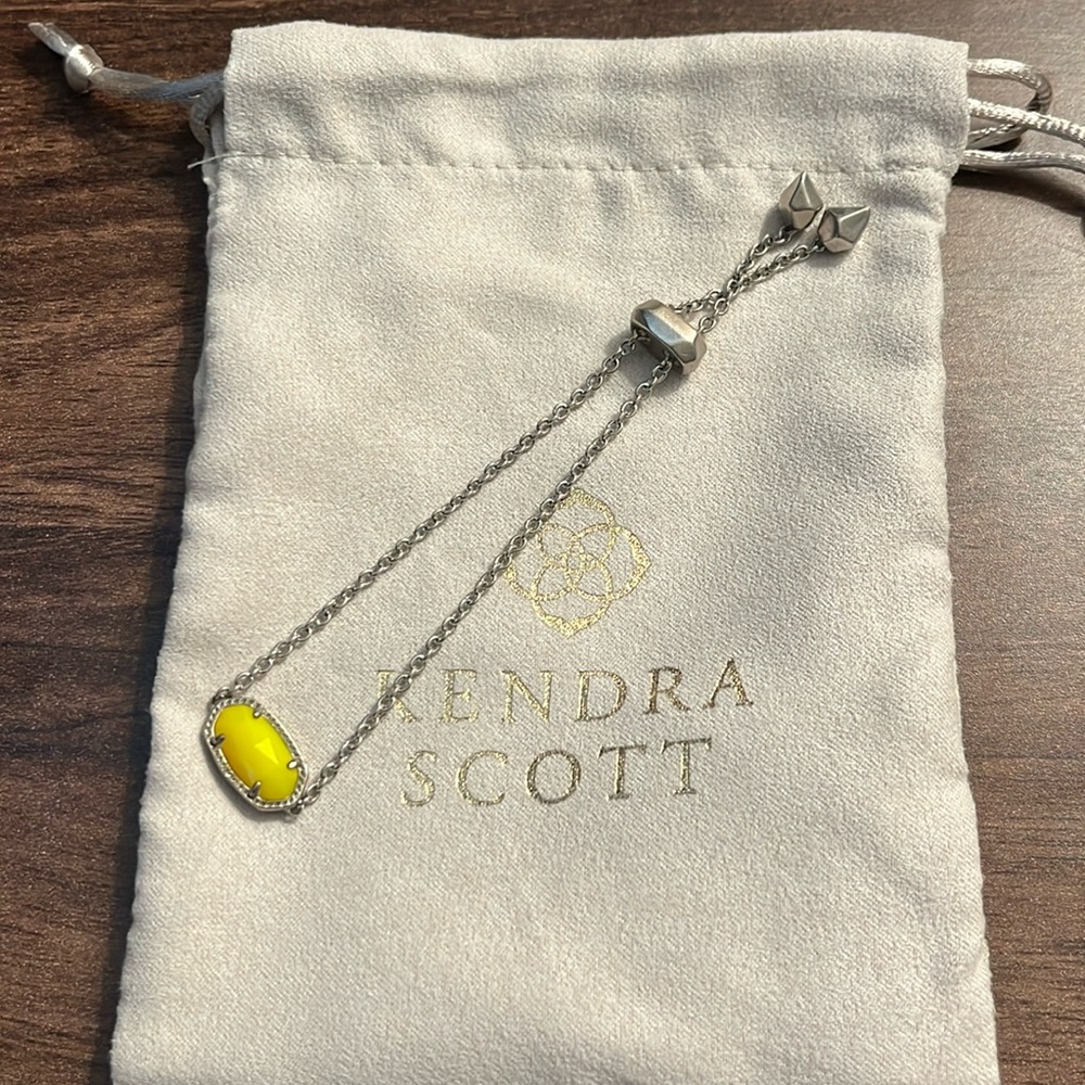 Kendra Scott silver Elaina bracelet